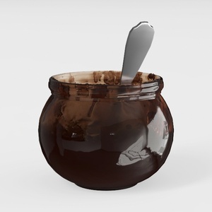 honey jar-GlassWares