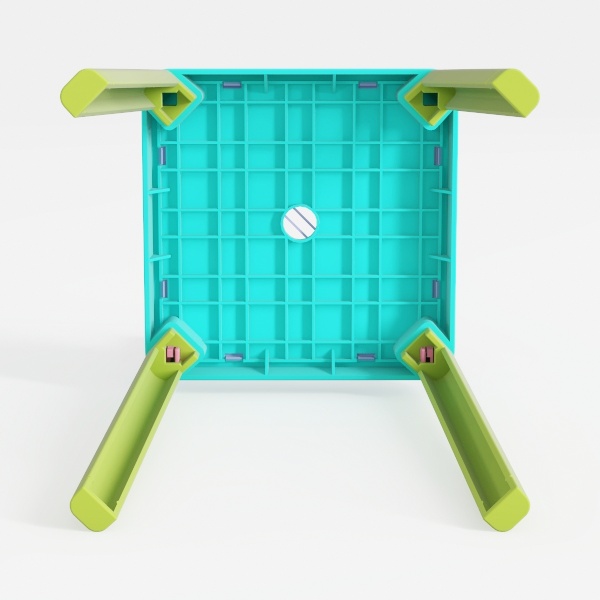 Kikkerland Rhino Foldable Step Stool – Holds