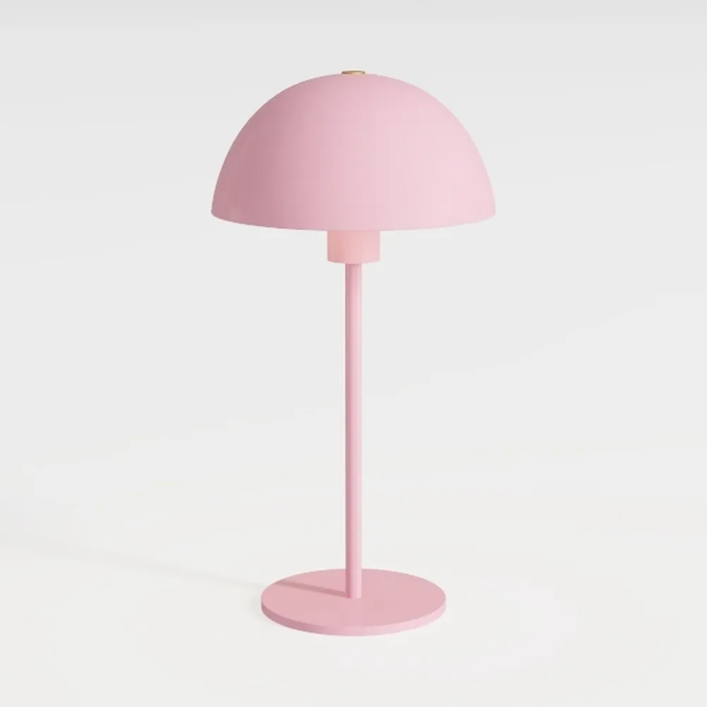 Modern Cordless Mushroom Table Lamp,5200mAh