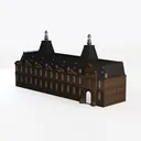 building-Outdoor Facility Left 45 Degree View