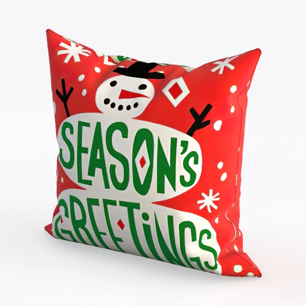 Pink Peony Blossom Outdoor Waterproof Pillow