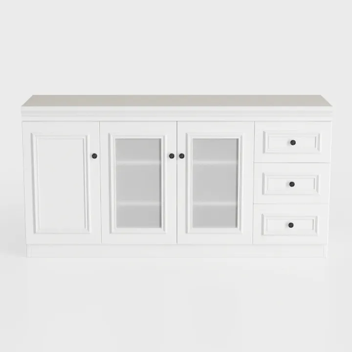 Magnolia Server - White: Stylish Kitchen & Living