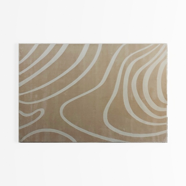 8x10 Area Rugs Machine Washable - Modern Abstract