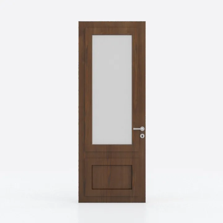 VDOMDOORS Front Exterior Prehung Metal-Plastic