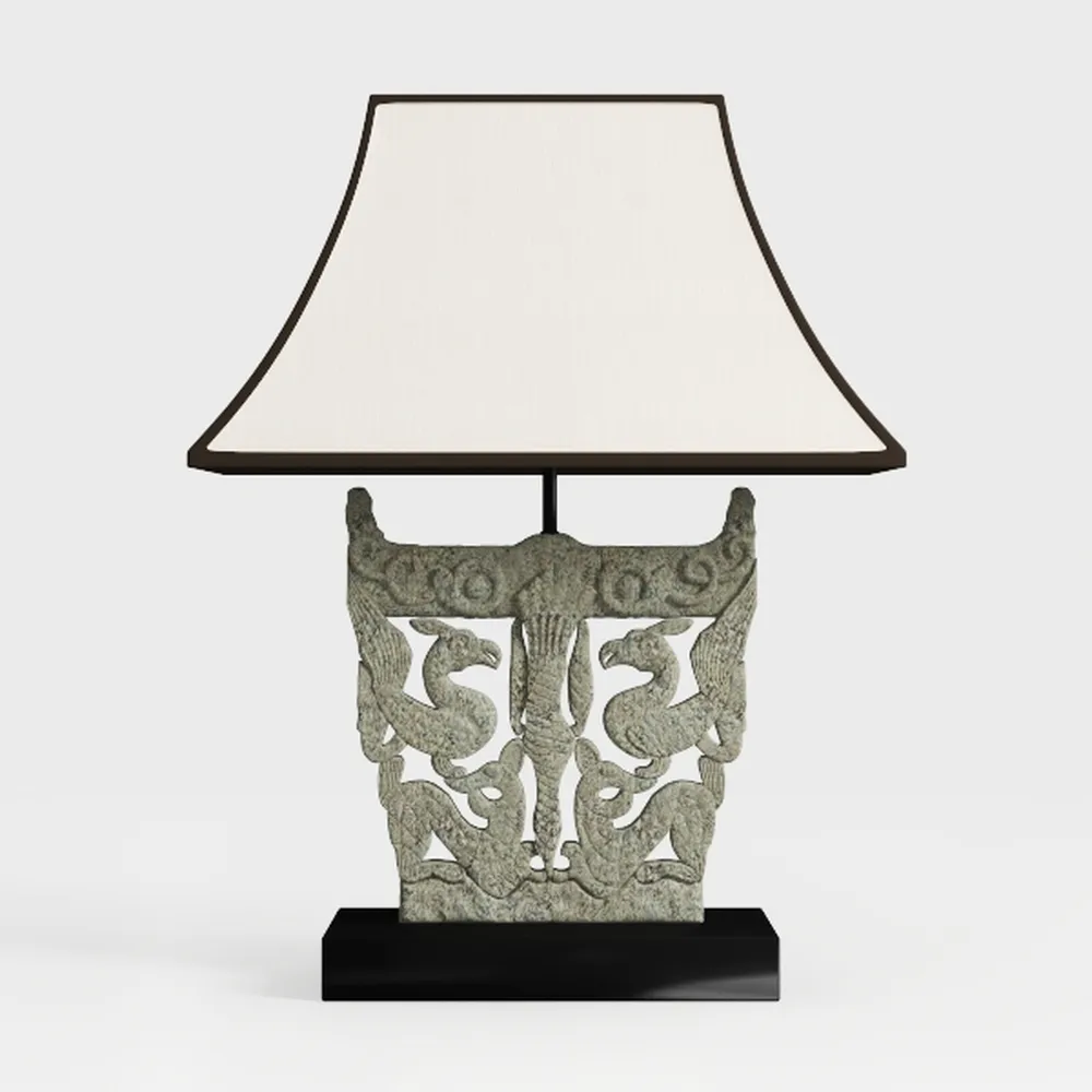 Muskoka Lifestyle Products Rustic Elk Table Lamp