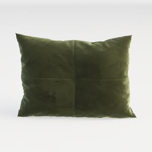 Kawani Green Leaf Plant Lumbar Pillow Covers
