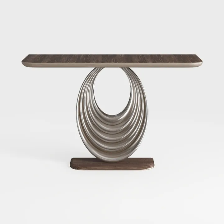 Henf 70'' Glass Dining Table for 4-8 People, Sturd