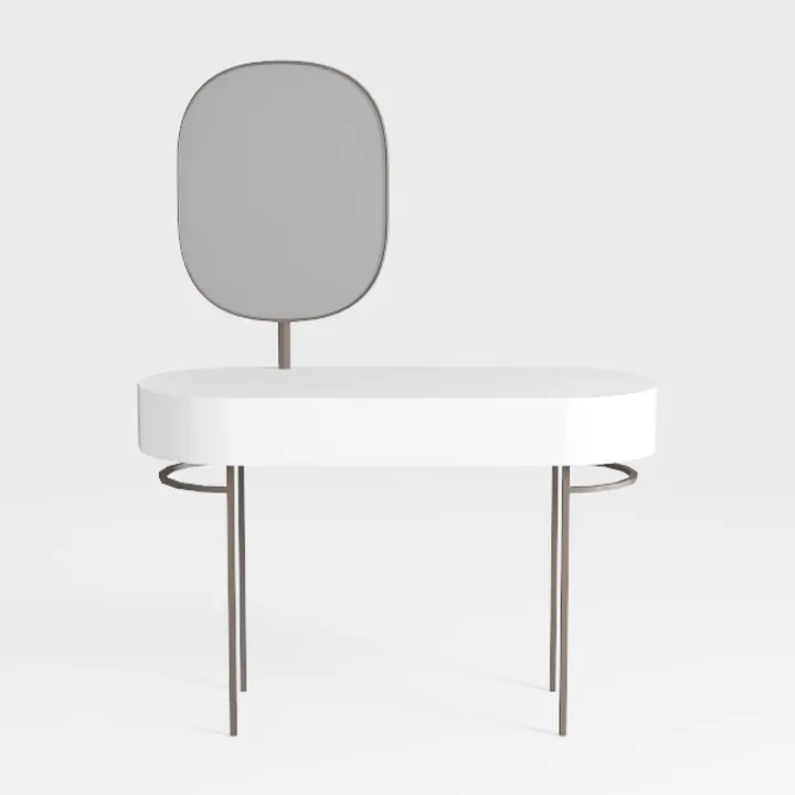 Valore Series Modern Side Table with 28" Round MDF