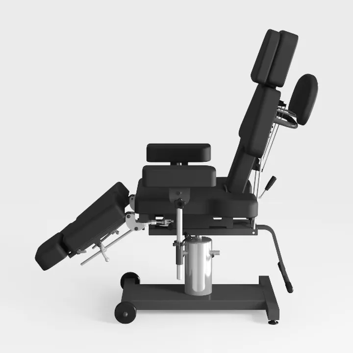 Black Adjustable Medical Dental Chair Professional Clinic Use 3D Model