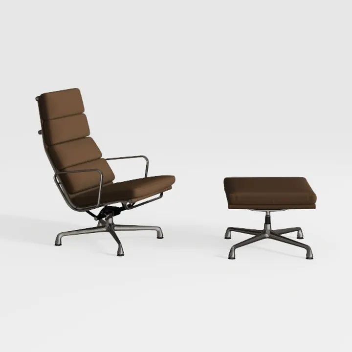 Office Chair, Genuine Leather Swivel Task Chair, E