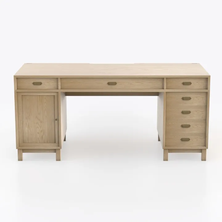 Sauder Costa Office Desk with Drawers, Executive