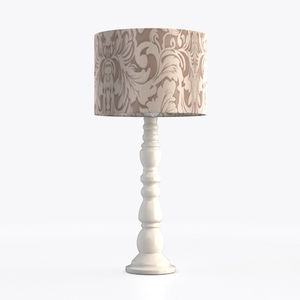 Deco 79 Metal Floral Room Buffet Lamp Antique