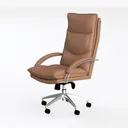 Stools Computer Chair Home Comfortable Lunch Break Left 45 Degree View