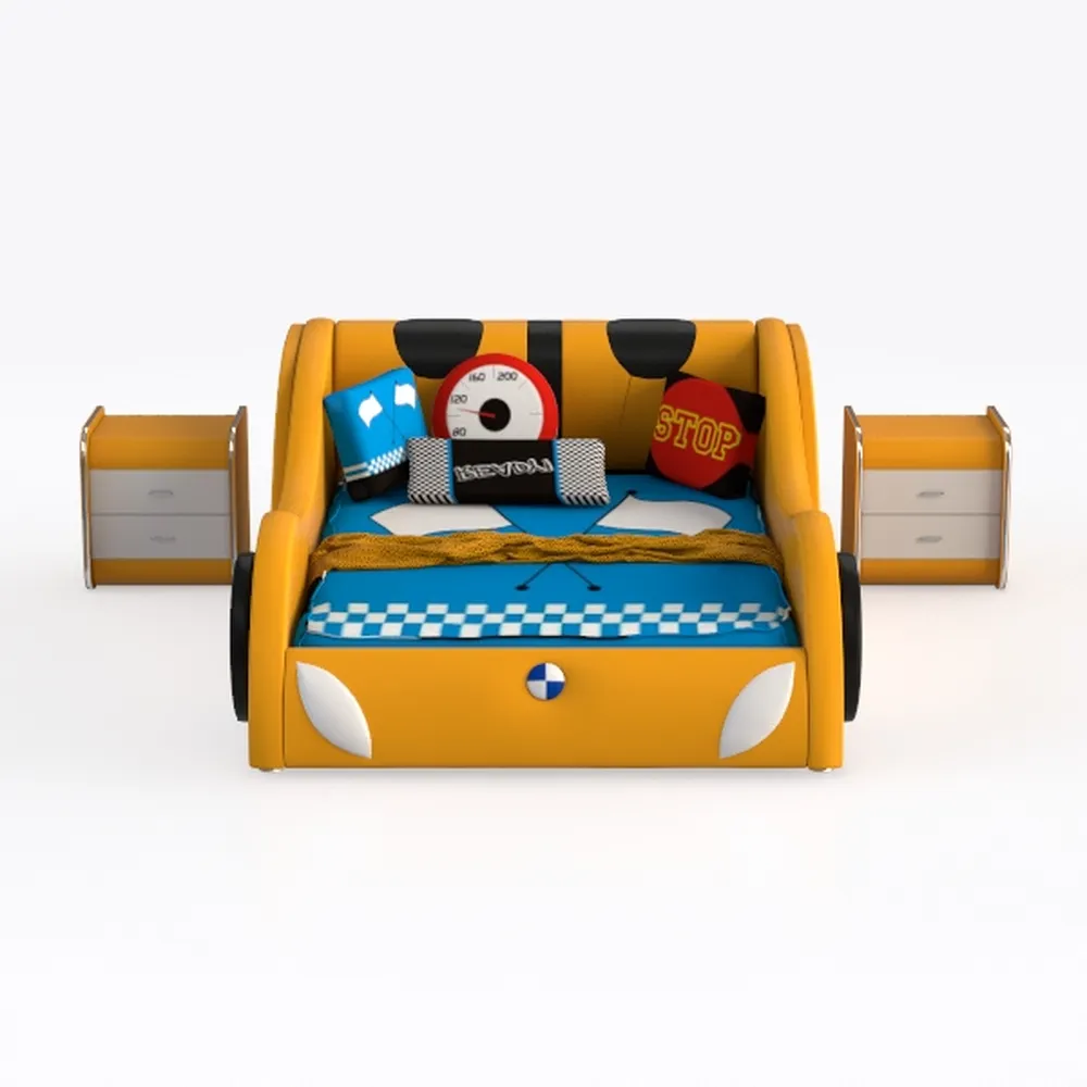 SweetSnuggle Twin Size Race Car-Shaped Platform Be