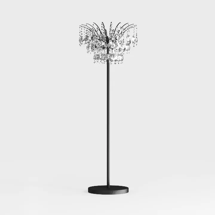 JONATHAN Y JYL9001A Juliette 60" Crystal/Metal 