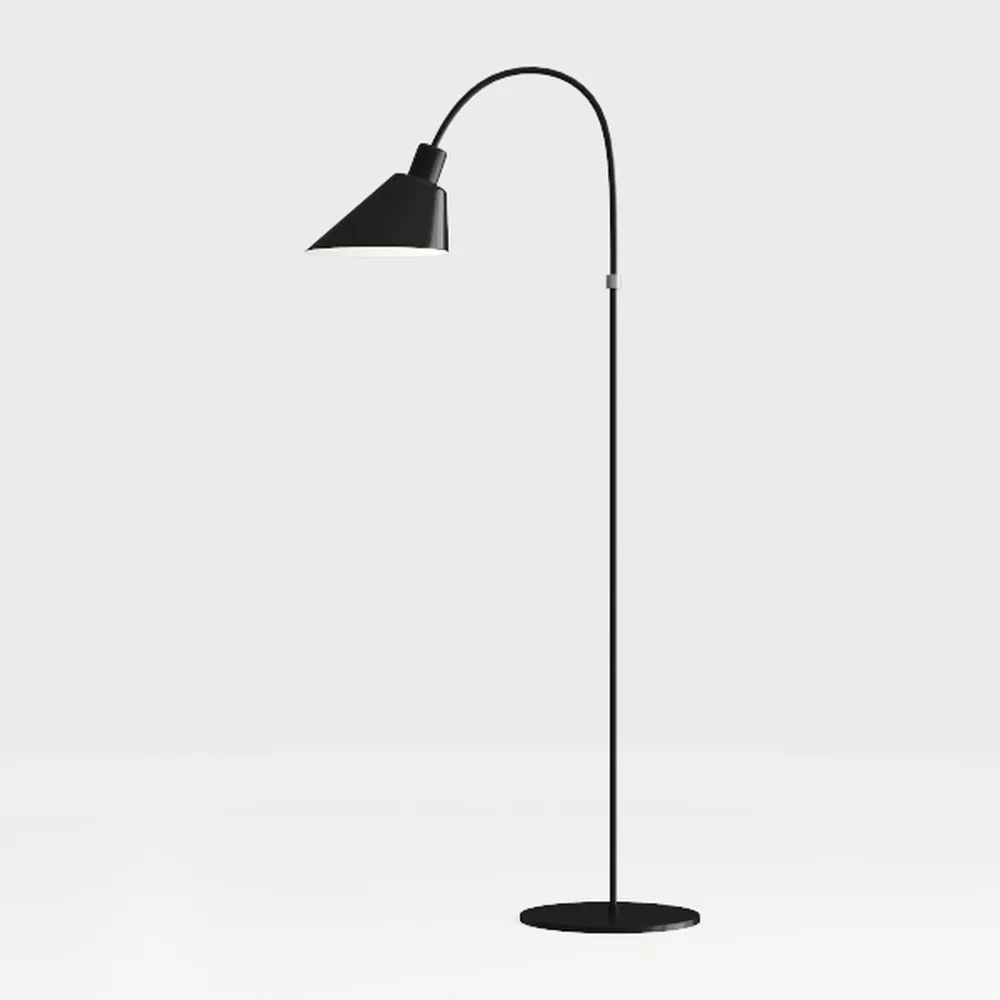 Modern Industrial Floor Lamp For Bedroom, 64'' 
