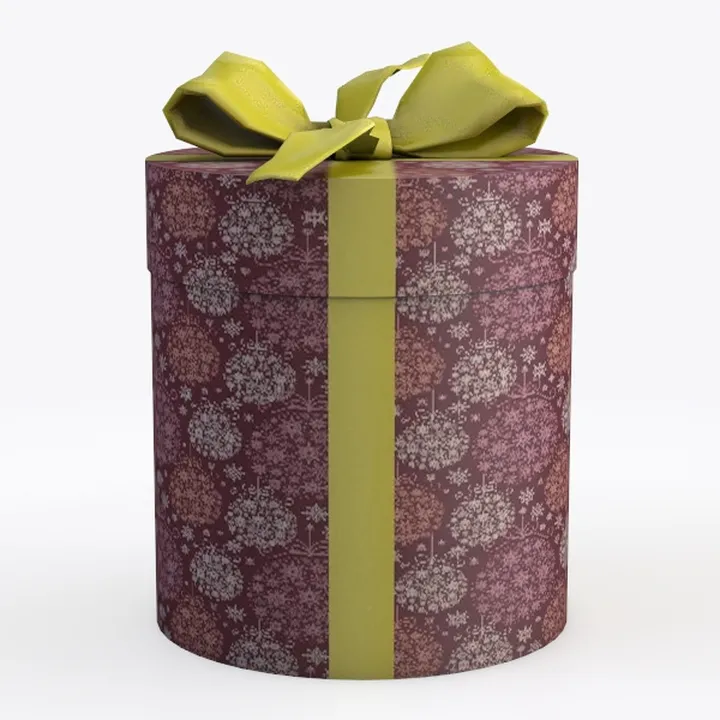 Gift wrapped box