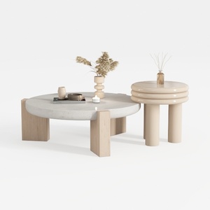 nesting coffee tables-Japandi Interior Furniture