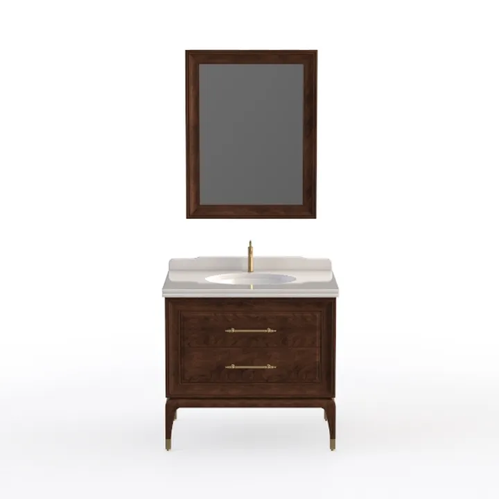 ROOMTEC 30" Bathroom Vanity with Sink, Mid-Century