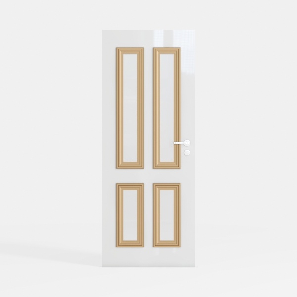 side hinged door-Timeless Retro