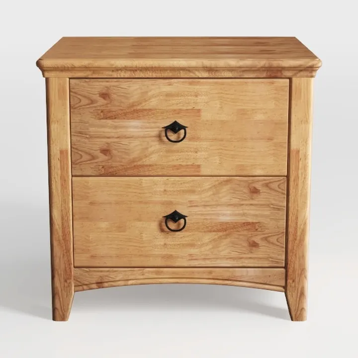 Besideboard Wood Nightstand Bedside Cabinet Robust