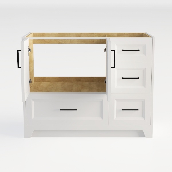 Nightstand with LED Lights, Adjustable Light Color