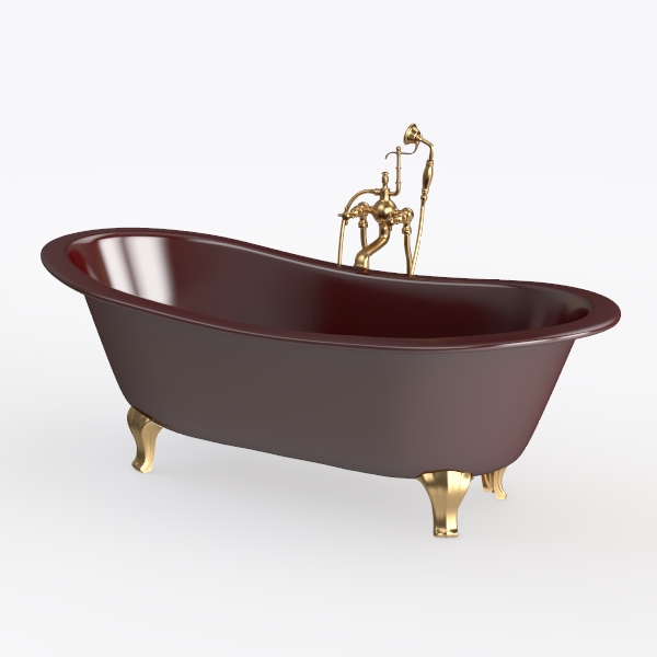 CT Copper Tailor Antique Copper Bathtub,48&#39;&#39; L,32