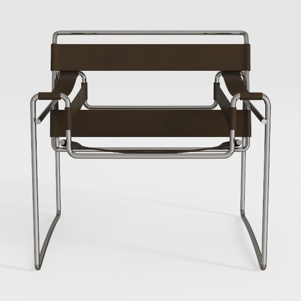 Baxton Studio Wassily Style Accent Chair, 30&quot; x 31