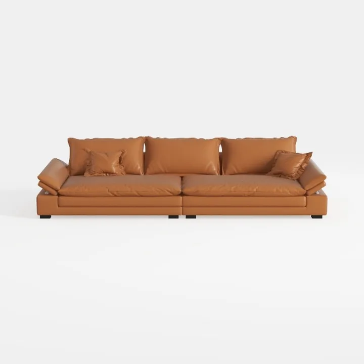 Cowhide Combination Sofa Chair, Living Room Office