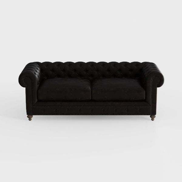 Mid Century Modern Couch,85.5&quot; High-tech Fabric