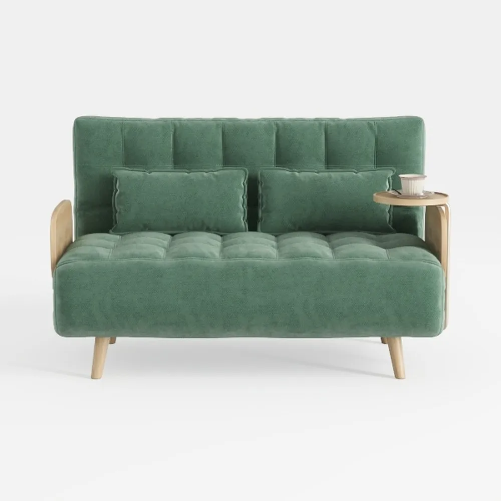 75.4″ Futon Sofa Bed - Convertible Sleeper Couch