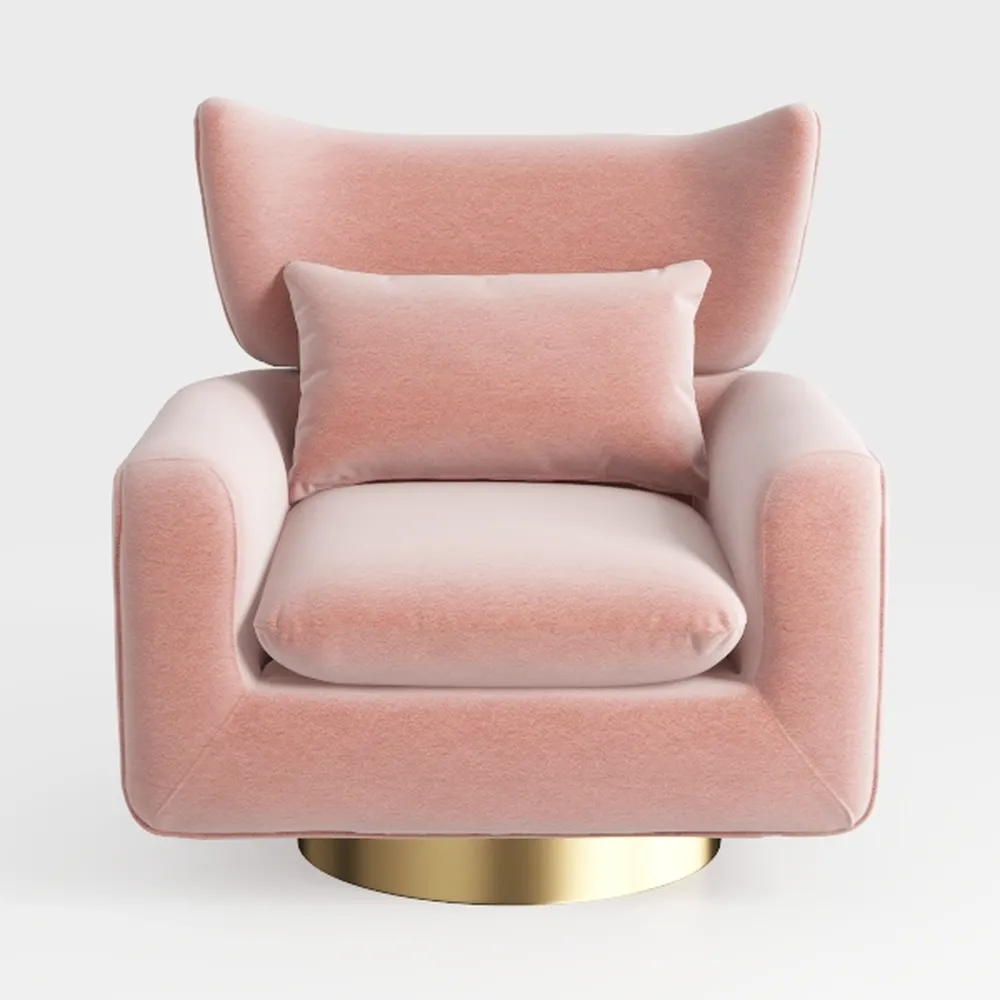 67IN Sectional Sofa Set - Modern Curved Couch