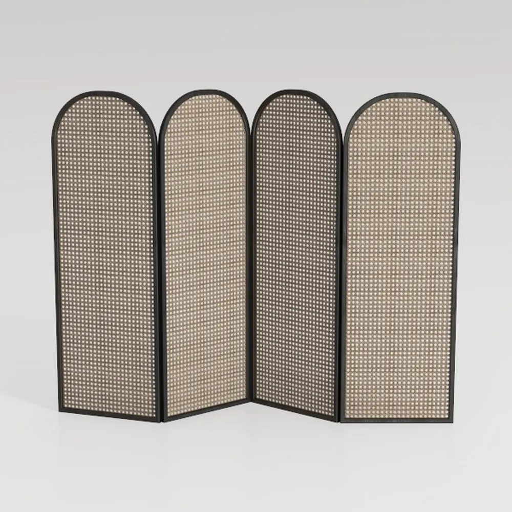 Folding Partition Screen, Portable Room Divider 