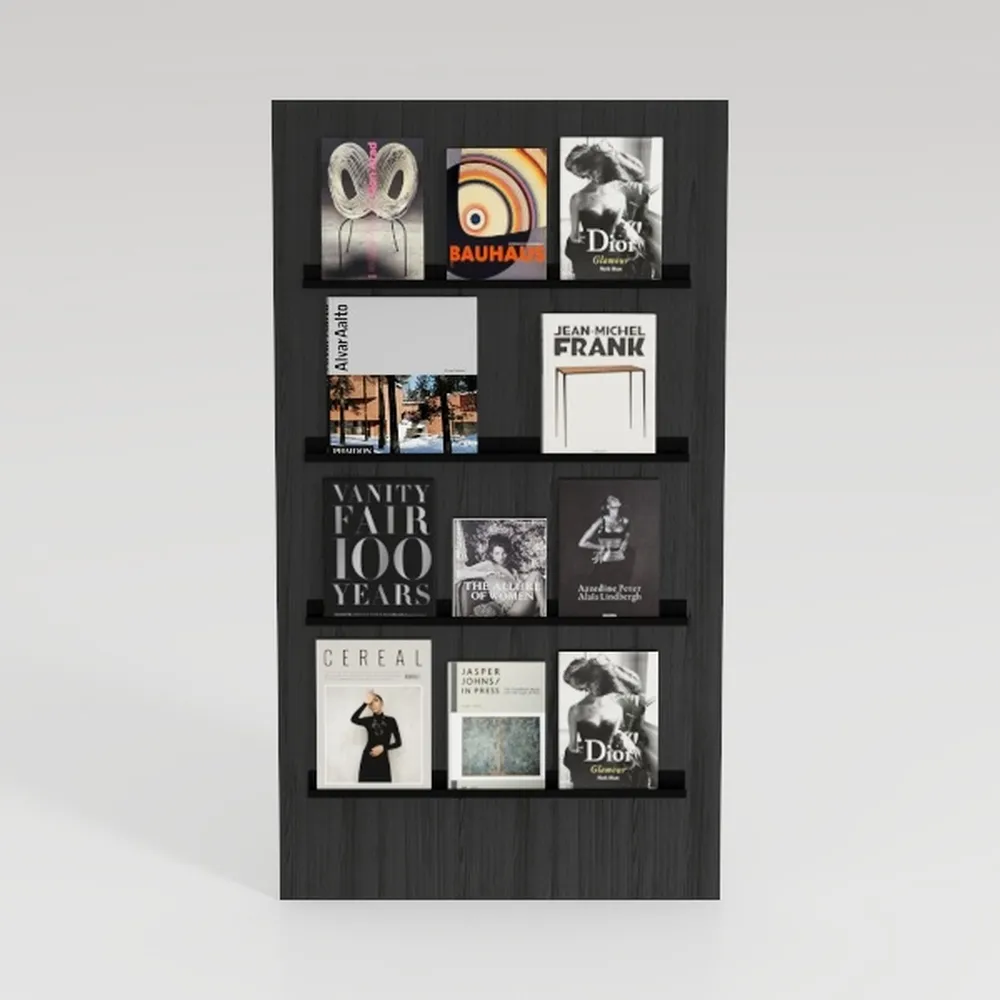 71" Tall Book Shelf, 5 Tier Large Bookshelf