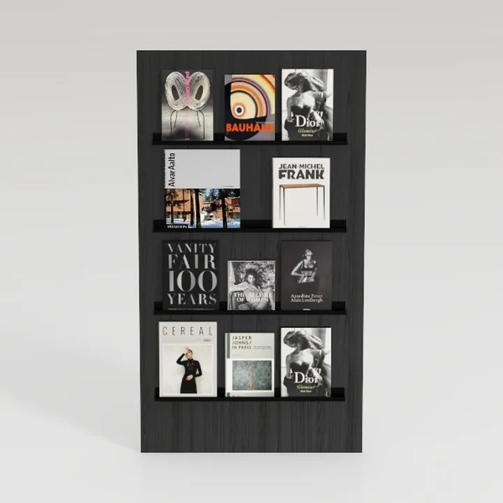 71" Tall Book Shelf, 5 Tier Large Bookshelf