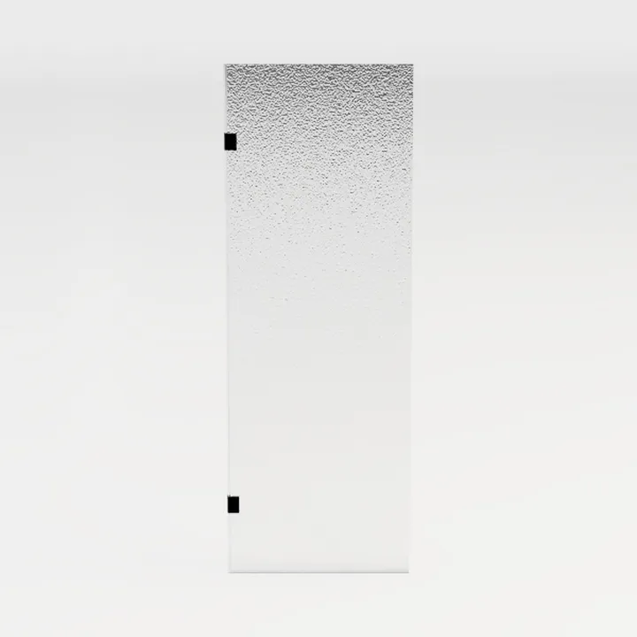 34-35.4" W x 72" H Frameless Pivot Shower Door