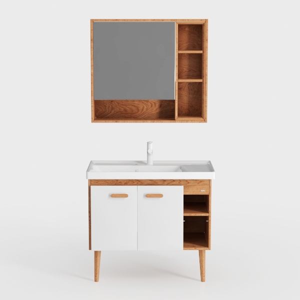 Vanity Desk with 29.53" HD Lighted Mirror, 47.24"