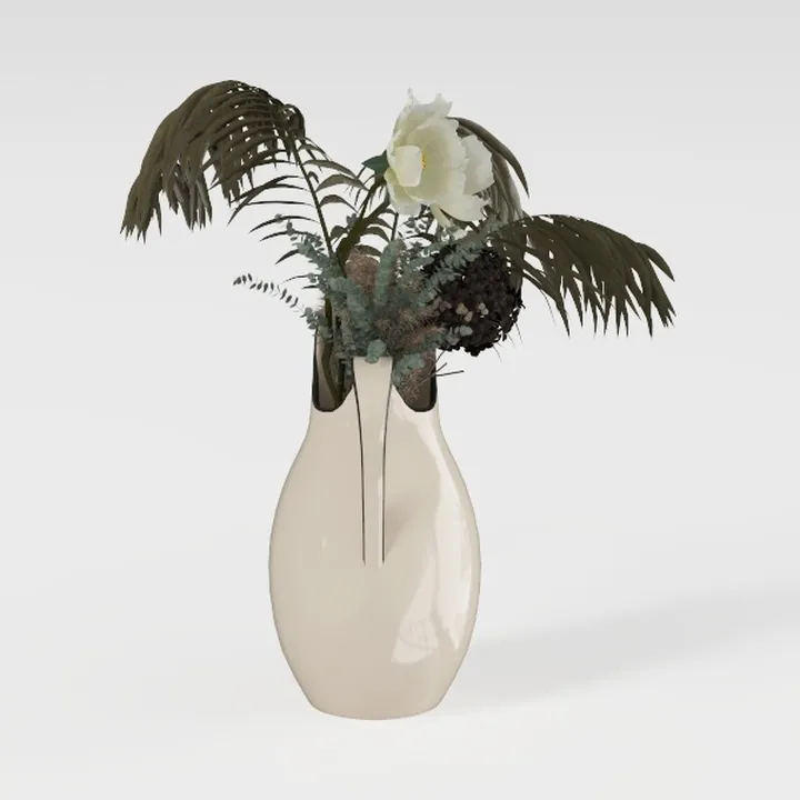 Ceramic Flower Vase Home Decor - Large Farmhouse 