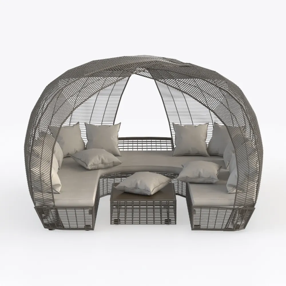 Crestlive Products Curved Patio Furniture Set, Mod