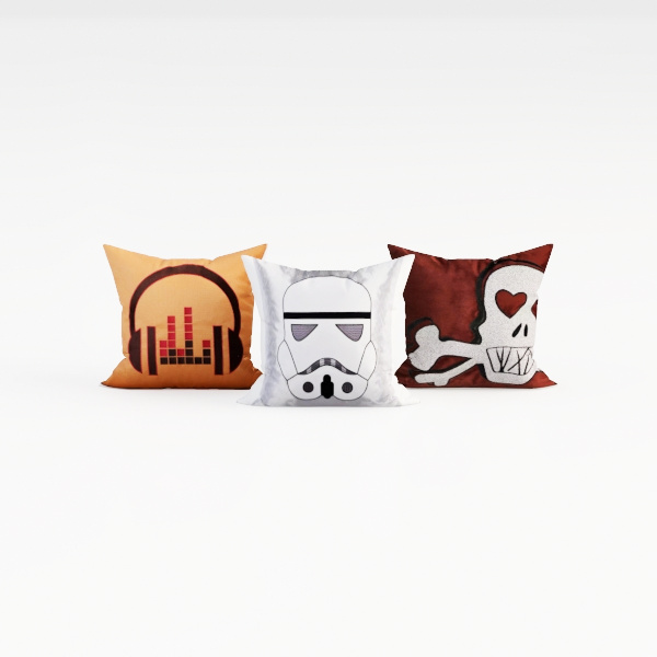 decorUhome Fall Orange and White Decorative Throw