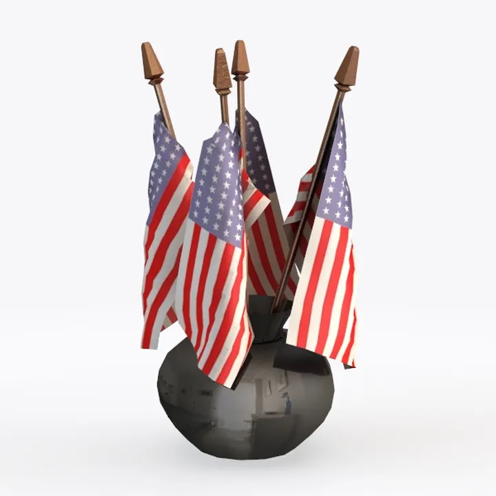 Patriotic Vase