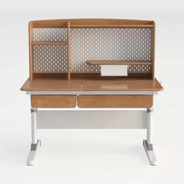 SilkWood Studio Carro 39" Cane Rattan Computer Des