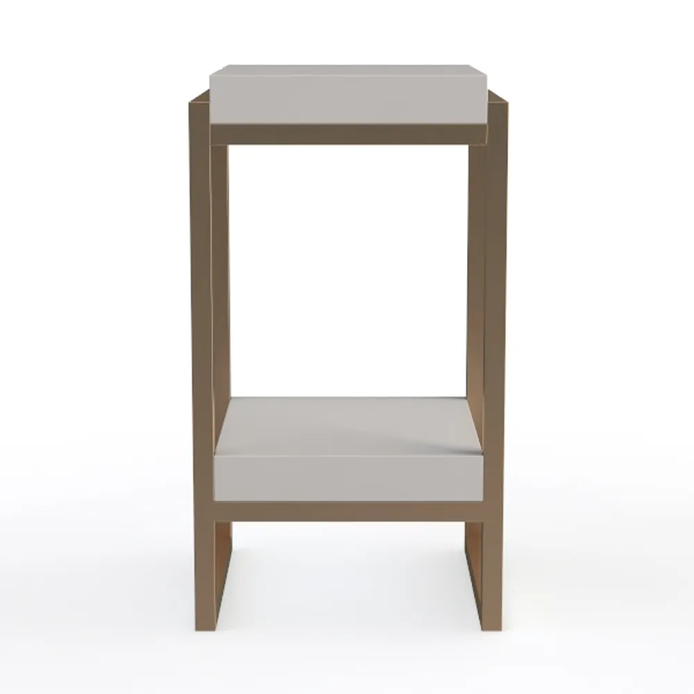 SICOTAS Rattan Nightstand Bedside Table