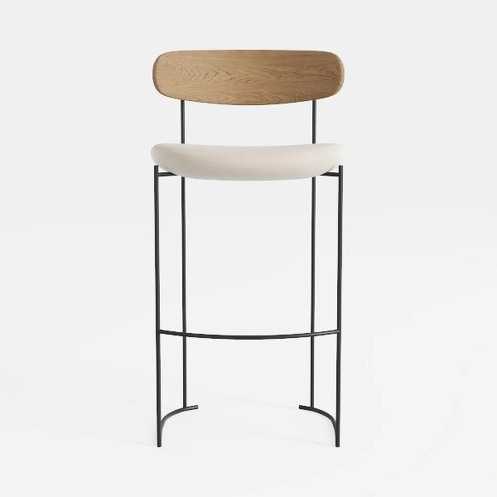 Rattan Dining Chairs Set of 6, Kitchen Chairs with