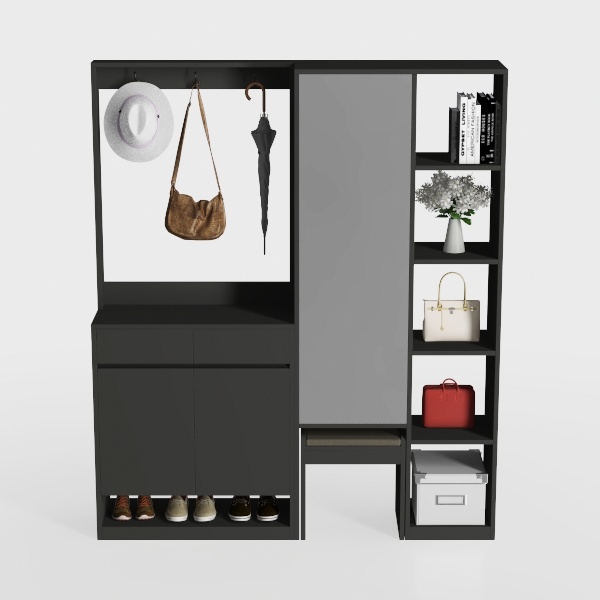 71" H Metal Garage Storage Cabinet with Drawer and