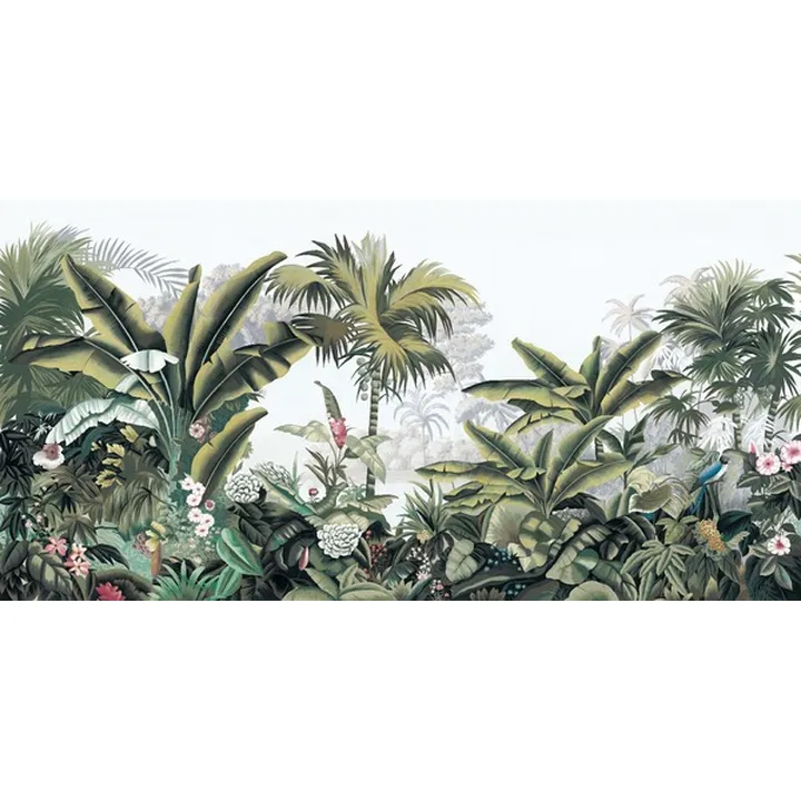 wallpaper-Rainforest Wall Deco