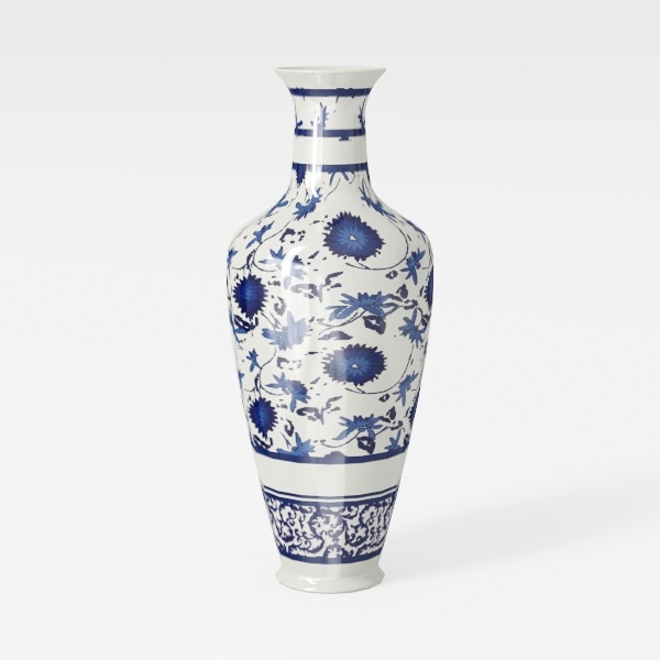 Blue and White Porcelain Décor, Blue and White