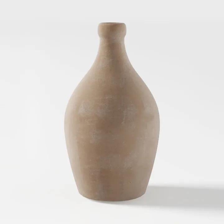 Aeravida Chic Bottle Shaped Faded Stain Brown to