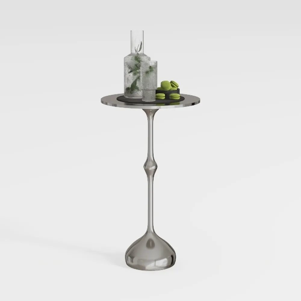 NIUYAO Pedestal Table French Mid-Century Style