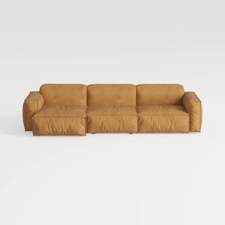 91.5 '' Boucle Sofa Couch, Modern Sofa, Comfortabl